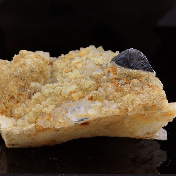 Bournonite on Quartz.