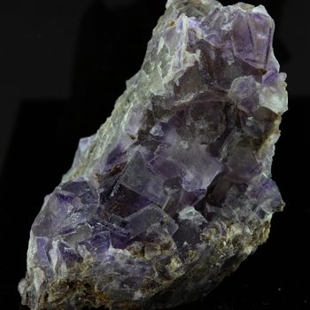 Purple fluorite with zonation