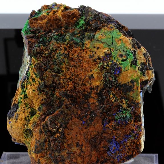 Conichalcite + Azurite.