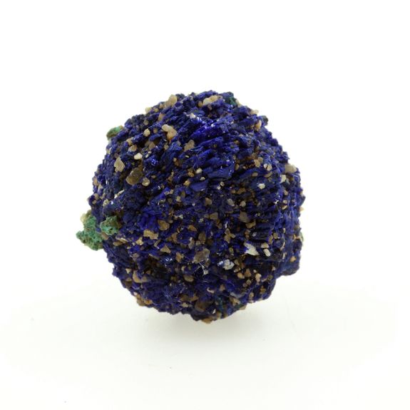 Chessylite ( Azurite ) + Cuprite.