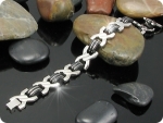 Link Pattern  Men Bracelet