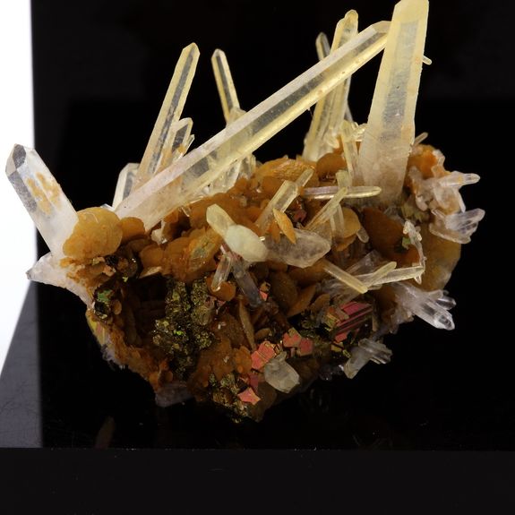 Siderite, Pyrite, Quartz.