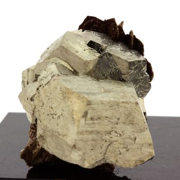 Pyrite, Siderite.
