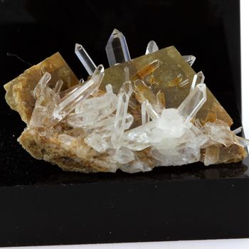 Siderite, Quartz.