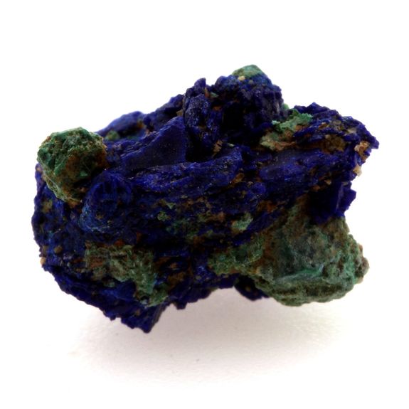 Chessylite ( Azurite ) + Cuprite. 6.33 ct.