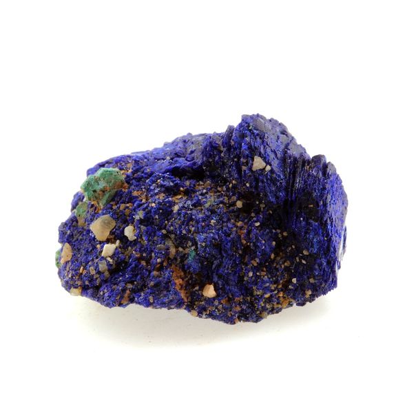 Chessylite ( Azurite ) + Cuprite. 62.16 ct.