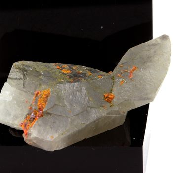 Calcite, Realgar. 89.6 ct.