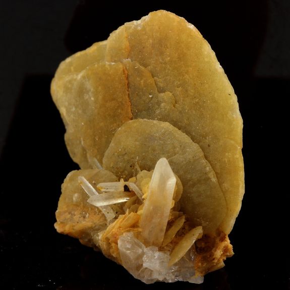 Siderite, Quartz.