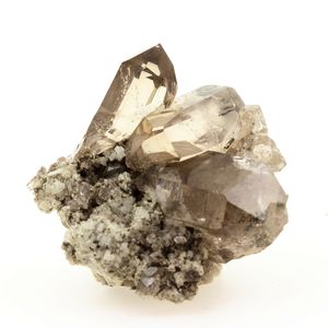 Quartz fumé. 121.2 ct.