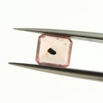 Quartz rose à Diopside. 1.65 ct.