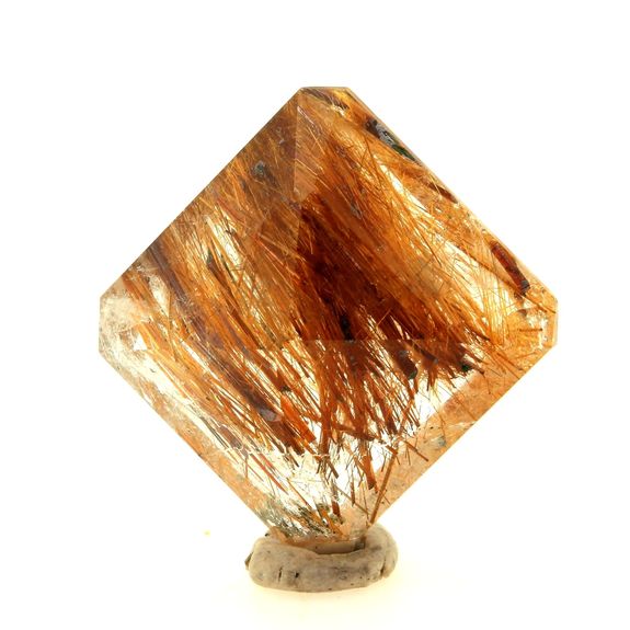 Quartz à Rutile & Autres. 35.55 ct.
