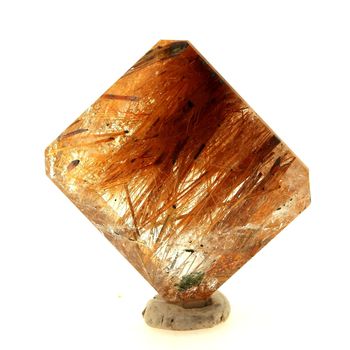Quartz à Rutile & Autres. 35.55 ct.