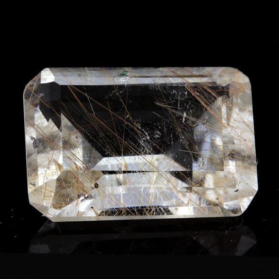 Quartz à Rutile & Autres. 14.23 ct.
