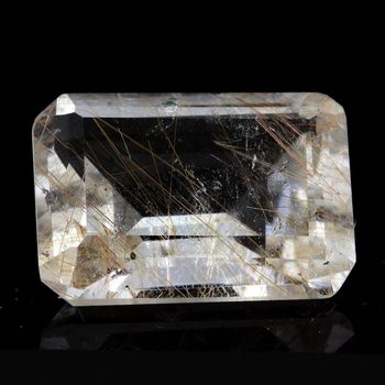 Quartz à Rutile & Autres. 14.23 ct.