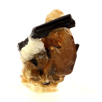 Herderite + Tourmaline.