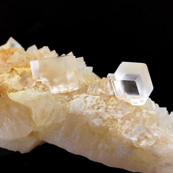 Fluorite + Quartz.