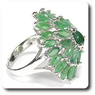 Natural Emerald Ring