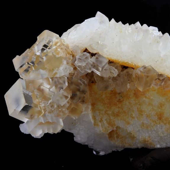 Fluorite + Quartz.