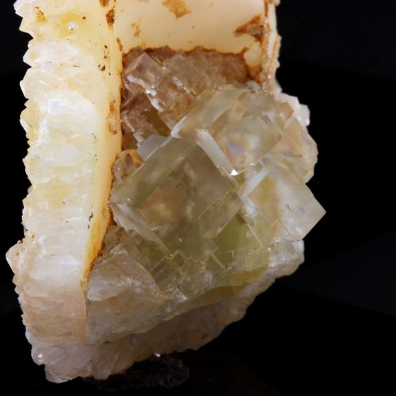 Fluorite + Quartz.