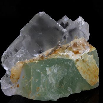 Fluorite + Quartz.