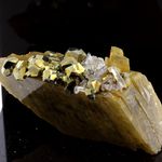 Siderite, Quartz, Pyrite.