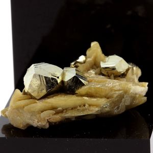 Siderite, Pyrite.