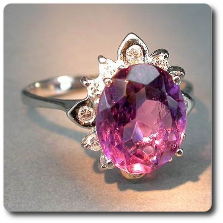 PURPLE AMETHYST RING