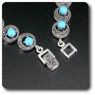 BLUE TURQUOISE BRACELET