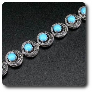 BLUE TURQUOISE BRACELET