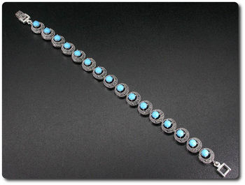 BLUE TURQUOISE BRACELET