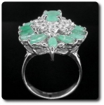Natural Emerald Ring
