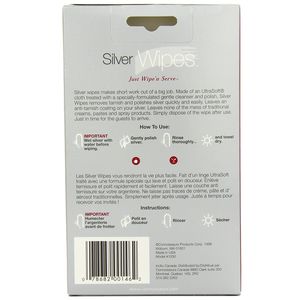 12 pcs. Silver cleaning wipes. 10 wipes