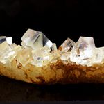 Fluorite + Quartz.