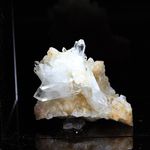 Quartz à Ame ( faden quartz ) + Calcite. 174.7 ct.
