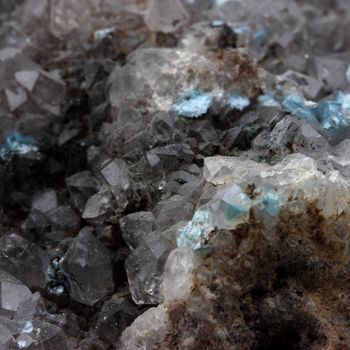 Quartz, Plancheite. 1800.1 ct.