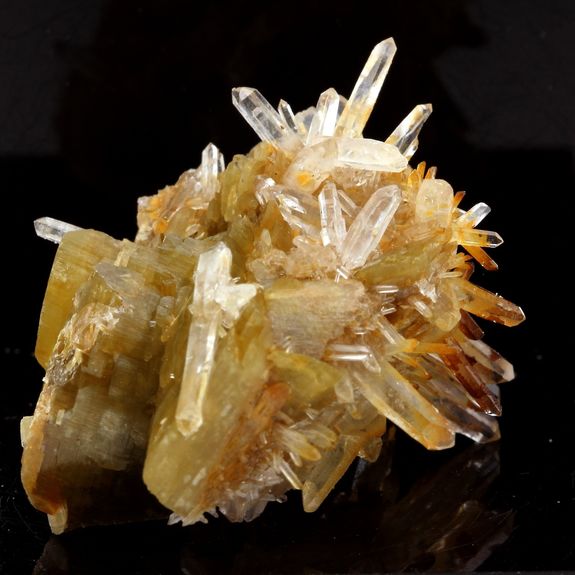 Siderite, Quartz, Calcite.