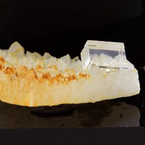 Fluorite + Quartz.