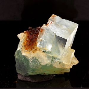 Fluorite + Quartz.