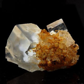 Fluorite + Quartz.