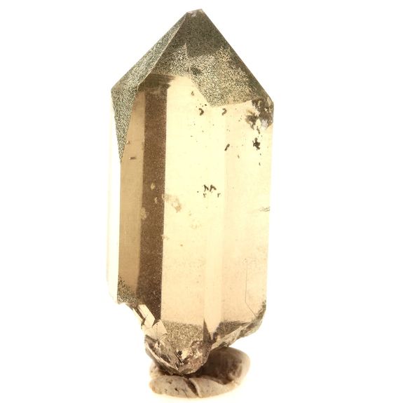 Quartz fumé. 91.6 ct.