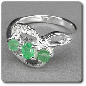 Natural Emerald Ring