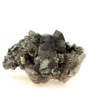 Quartz fumé, Chlorite. 308.0 ct.