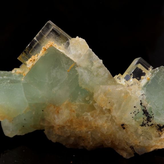 Fluorite + Quartz.