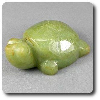 283.23 cts LOT DE 3 TORTUE JADE SCUPLTE