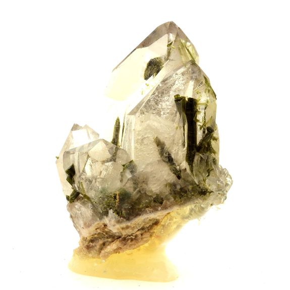 Quartz + Epidote. 313.1 ct.