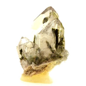 Quartz + Epidote. 313.1 ct.