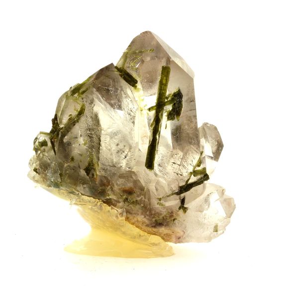 Quartz + Epidote. 313.1 ct.