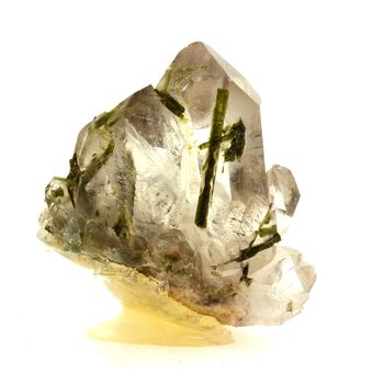 Quartz + Epidote. 313.1 ct.