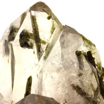 Quartz + Epidote. 313.1 ct.