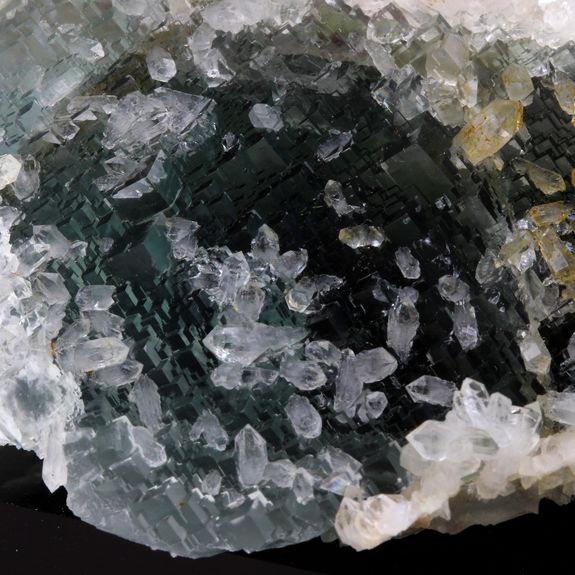 Fluorite + Quartz.